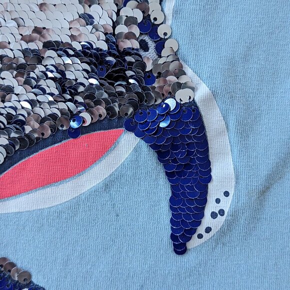 SOLD - Mini Boden shirt with sequins - Picture 5 of 9